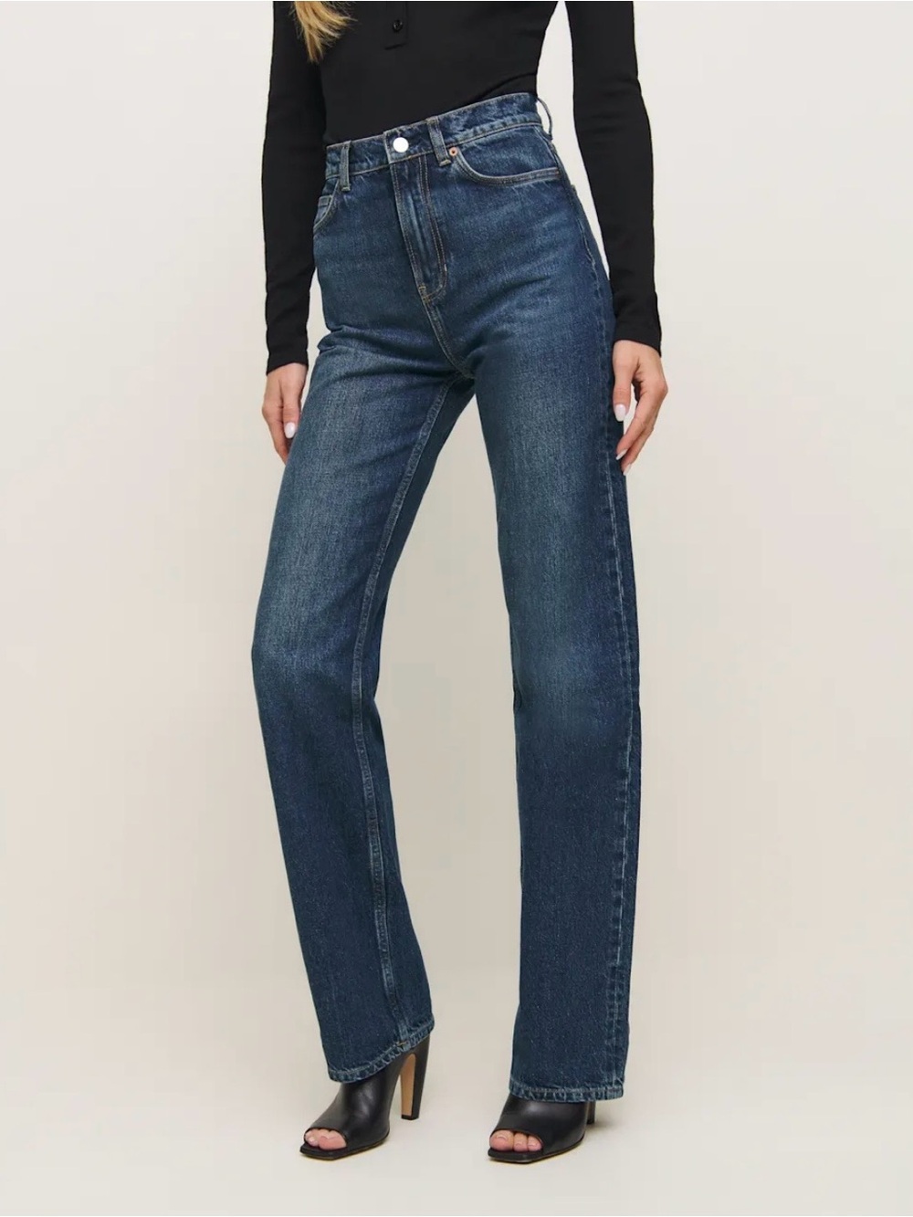 Reformation Wilder High Rise wide leg jeans - Picture 3 of 10